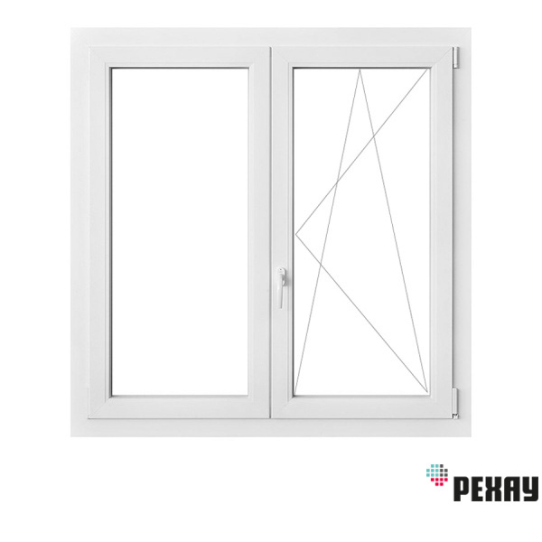 Размер: 1400х1450, Rehau Euro, 60 мм