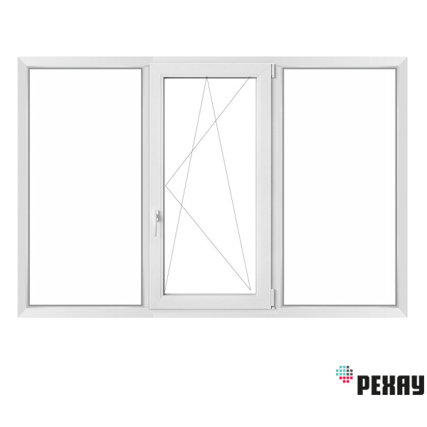 Размер: 2100х1450, Rehau Euro, 60 мм